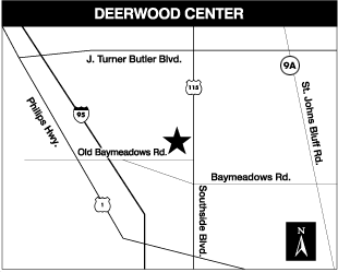deerwood center map
