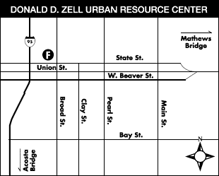 urban resource center map